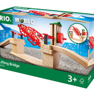 Brio Train Set Accessories BRIO Bridge - Lifting Bridge- 3 pieces