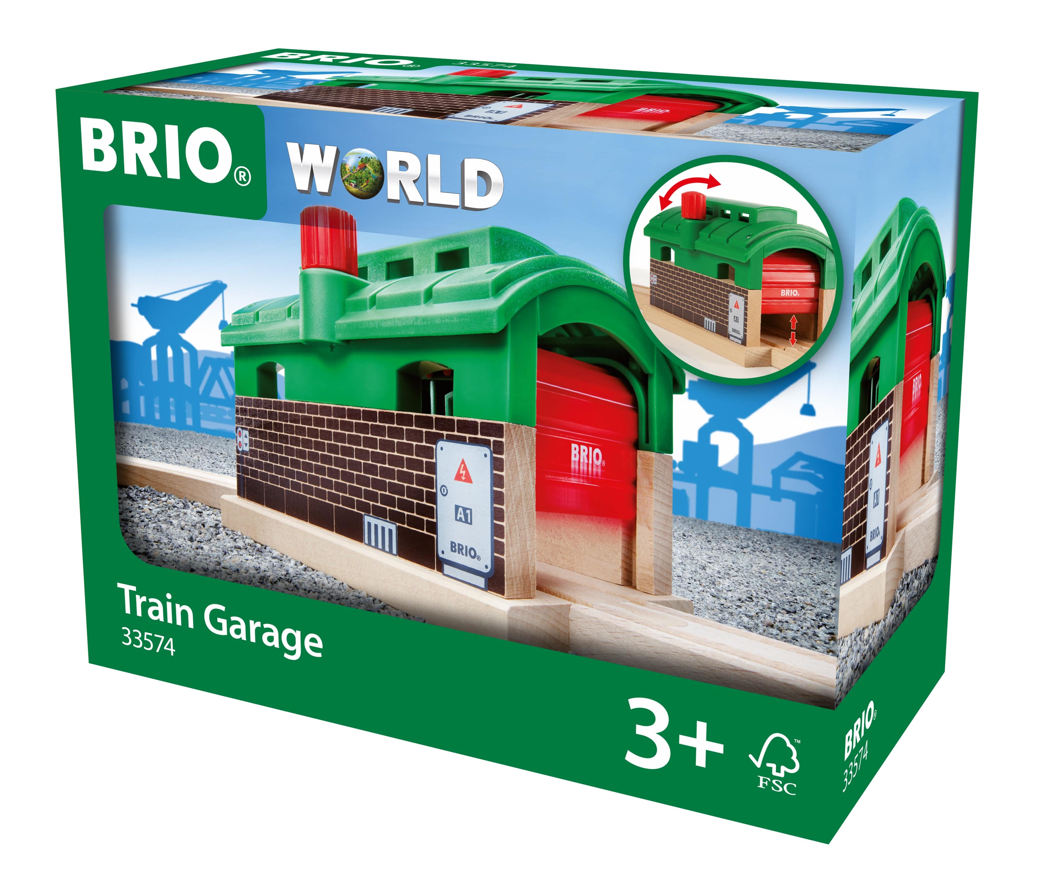 Brio Train Set Accessories BRIO Destination - Train Garage