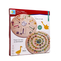 BS Toys Giant Tock, Ludo & Goose 3-in-1 Game Set