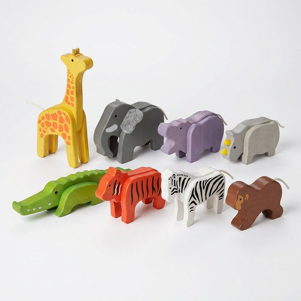 Everearth Bamboo Animals