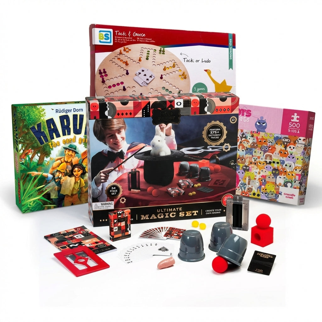 Family Games & Magic Night — 8+ years (Bundle Deal Save 60%)