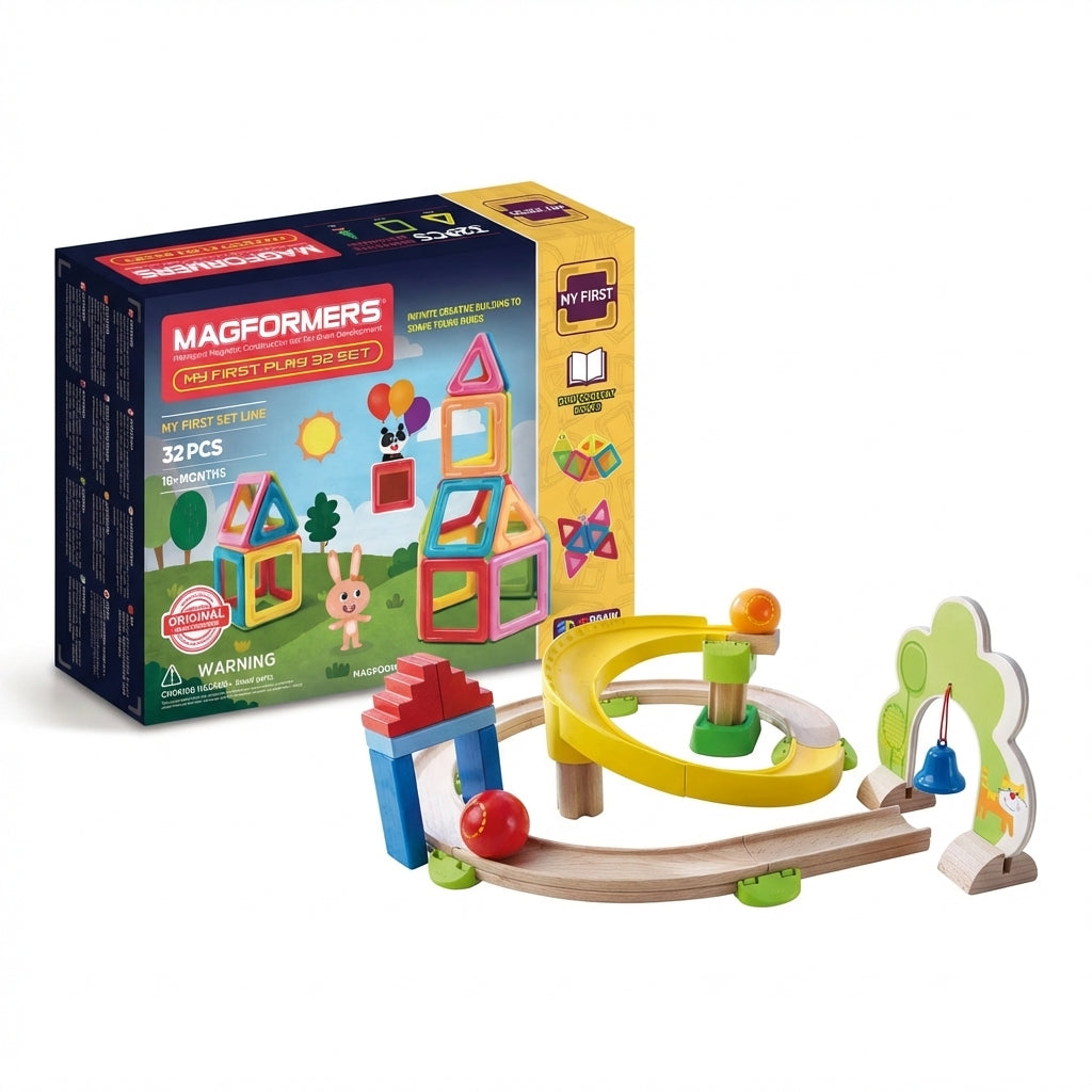 Magnetic & Marble Run Duo — 2-4 years (Bundle Deal Save 60%)