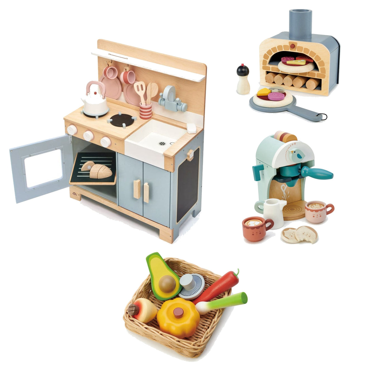 Tender Leaf Mini Chef Home Kitchen Starter bundle