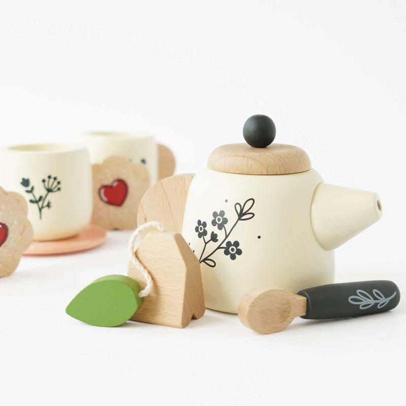 Le Toy Van Wooden Tea Set & Tray