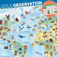 Djeco Animals & Dinosaurs Djeco Animals of the World Discovery Puzzle 100pcs