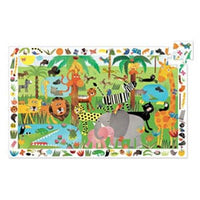 Djeco Floor Puzzles Djeco Jungle 35pc Observation Puzzle