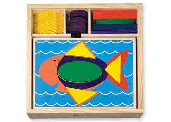 Melissa and Doug Beginner Pattern Blocks