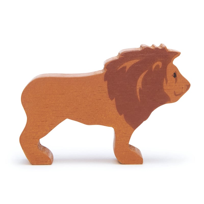 Wooden Safari Animal Set