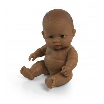 Miniland Latin American Boy, 21 cm Naked