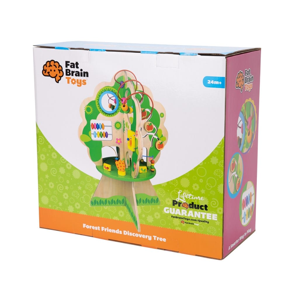 Fat Brain Toy Co Activity Centers Forest Friends Discovery Tree