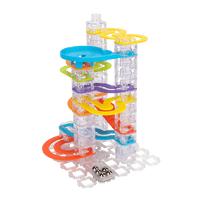 Fat Brain Toy Co Marble Runs Fat Brain Trestle Tracks Builder Set - 73 Pieces