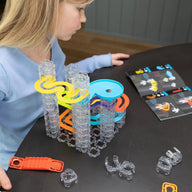 Fat Brain Toy Co Marble Runs Fat Brain Trestle Tracks Builder Set - 73 Pieces