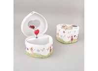 Floss and Rock Jewellery & Music Boxes Jewellery Box - Bunny Heart