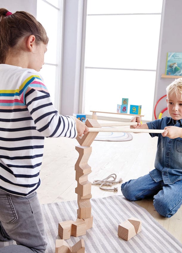 HABA Wooden Blocks HABA - Tower Building Team Game