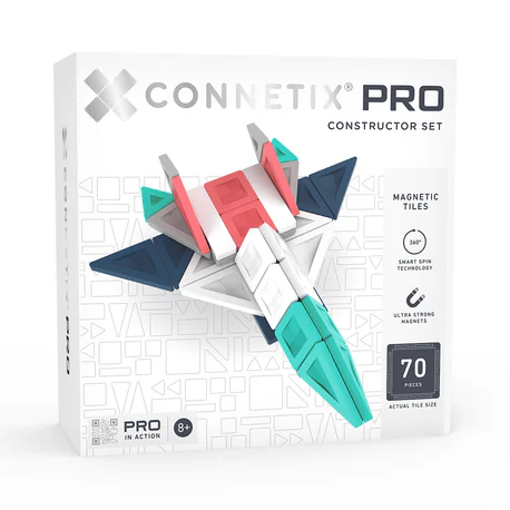 Connetix Tiles Pro Constructor Set 70 Piece