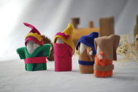 Wooden Knights Set of 4