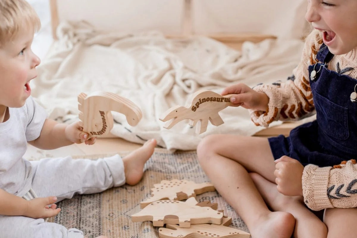 Wooden Dinosaurs Set of 5