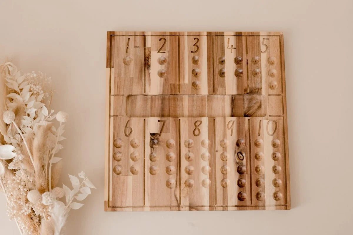 Qtoys Natural Counting Board