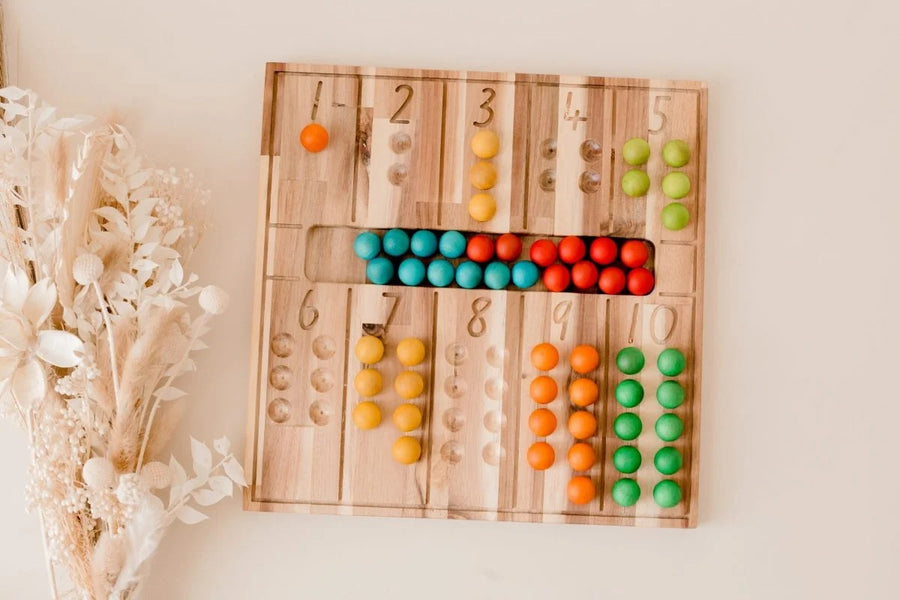 Qtoys Natural Counting Board