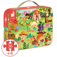 Janod Floor Puzzles Janod - Garden Puzzle