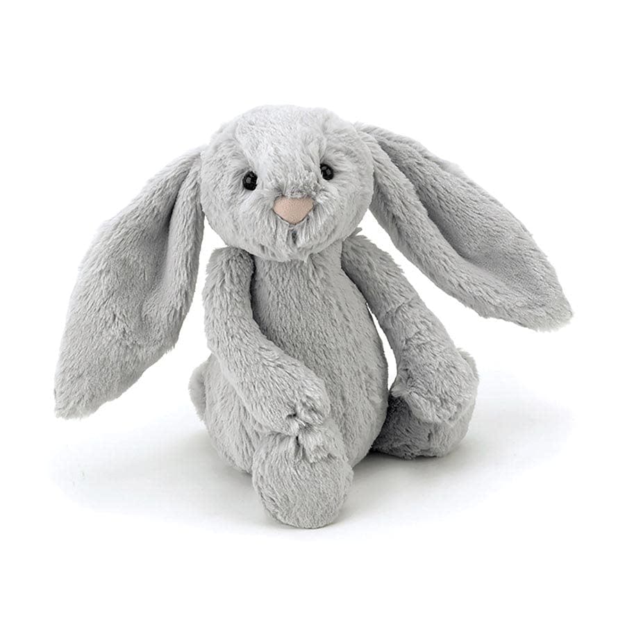 Jellycat Teddies, Bunnies & Cute Critters Jellycat Bashful Silver Bunny Small