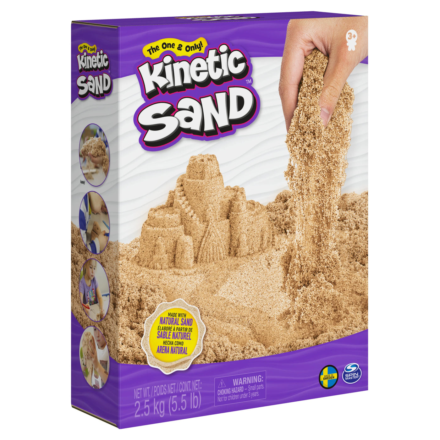 Kinetic Sand 2.5kg Brown Bulk Sand