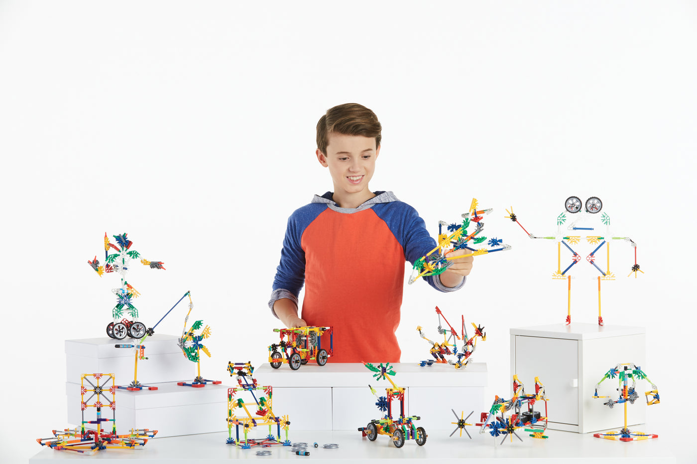 knex - Creation Zone Tub 417 pieces 50 builds