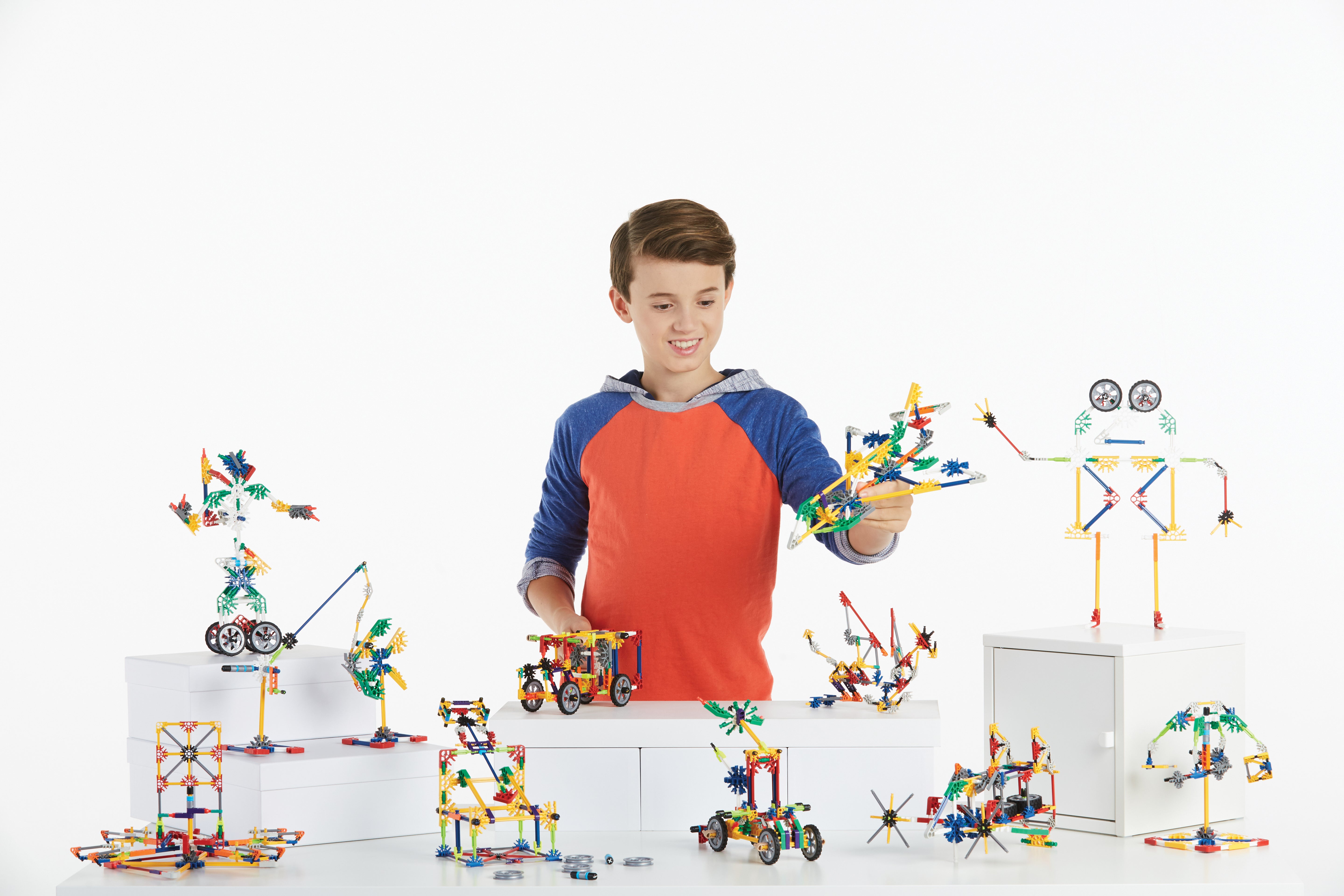 knex - Creation Zone Tub 417 pieces 50 builds