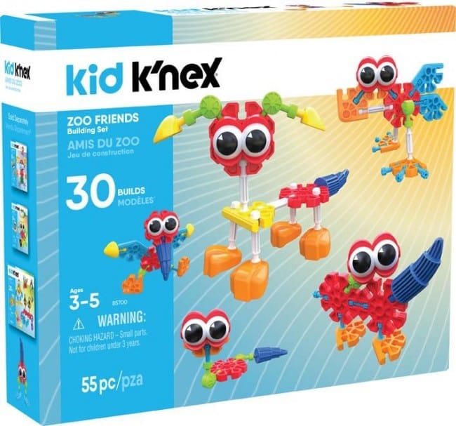 KNex Model Building K'Nex - Kid K'NEX Zoo Friends