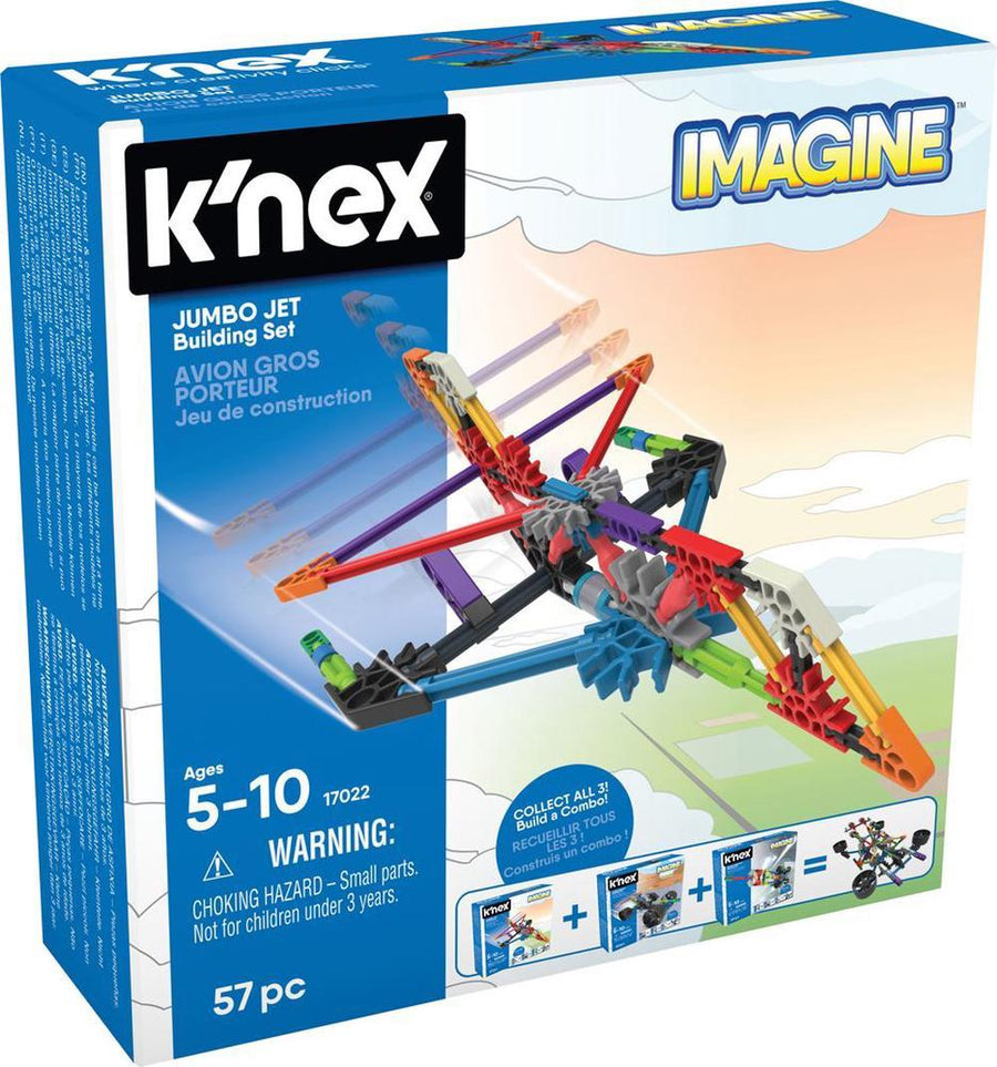 KNex Model Building Knex Jumbo Jet Set