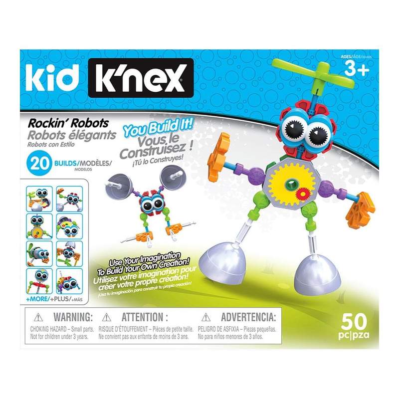 KNex Model Building knex - Rockin' Robots Building Set