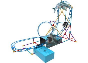 KNex Technology & Engineering knex - Tabletop Thrills Shark Attack Coaster