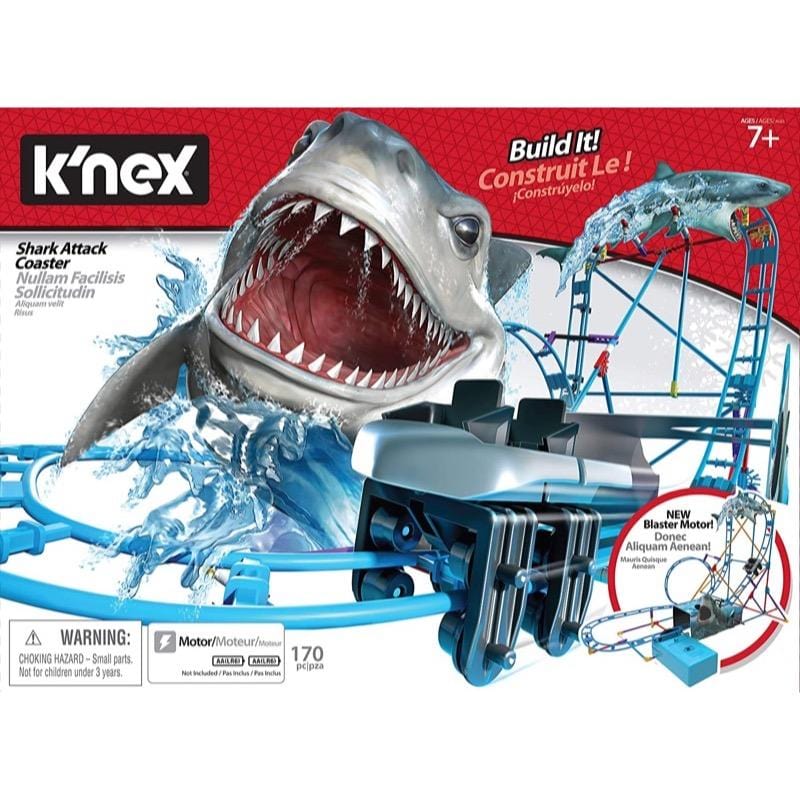 KNex Technology & Engineering knex - Tabletop Thrills Shark Attack Coaster