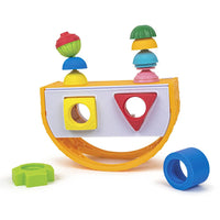 Lalaboom Blocks Lalaboom Shape Sorter and Beads