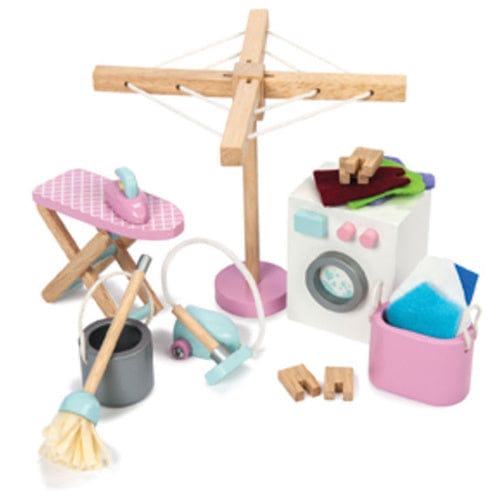 Le Toy Van Doll Houses and Furniture Le Toy Van Laundry Room Set