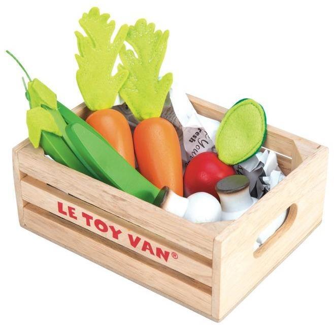 Le Toy Van Shops Le Toy Van Harvest Vegetables in Crate