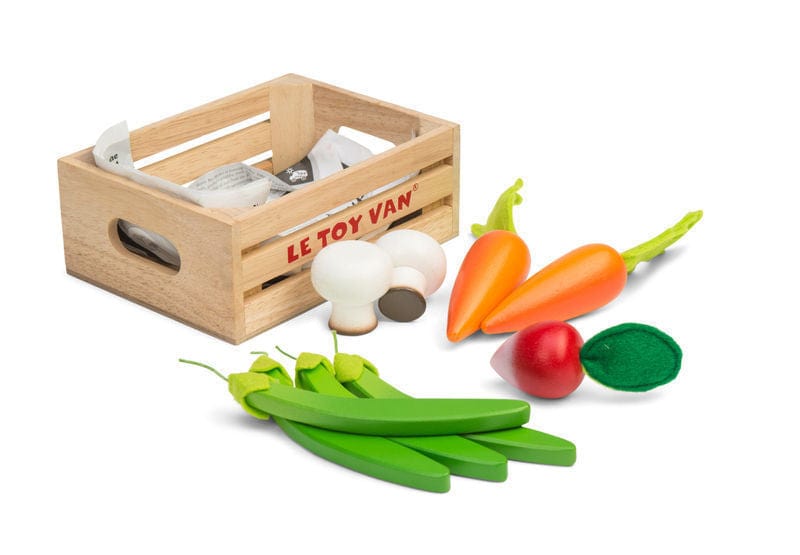 Le Toy Van Shops Le Toy Van Harvest Vegetables in Crate