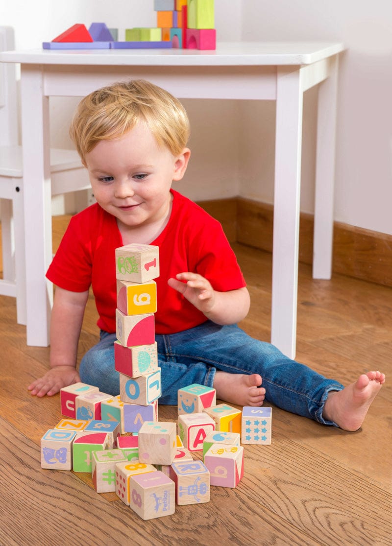 Le Toy Van Wooden Blocks Le Toy Van ABC Wooden Blocks