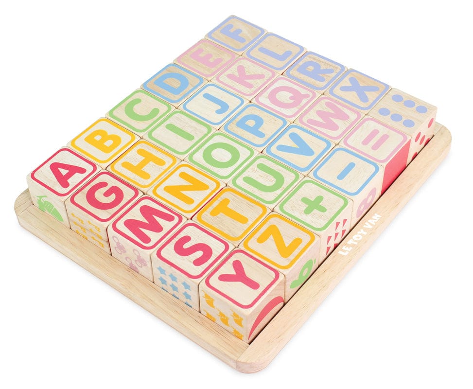 Le Toy Van Wooden Blocks Le Toy Van ABC Wooden Blocks