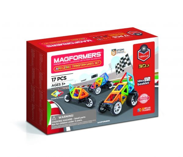 MAGFORMERS Magnetic Magformers Amazing Transform Wheel Set
