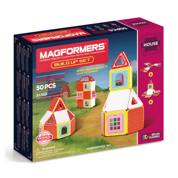 MAGFORMERS Magnetic Magformers Build Up Set