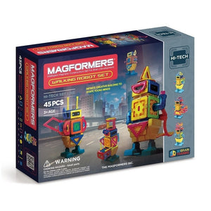 MAGFORMERS Technology & Engineering MAGFORMERS Hi Tech - Walking Robot - 45 Pcs