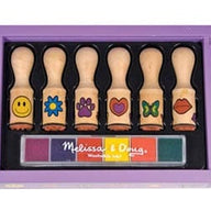 Melissa and Doug Art & Craft M&D - Happy Handle Stamp Set