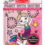 Melissa and Doug Art & Craft Melissa and Doug My First Paint with Water - Cheerleaders Flowers Fairies