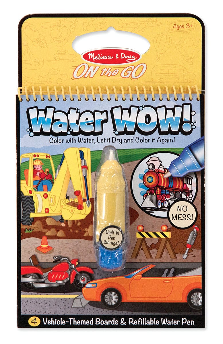 Melissa and Doug Art & Craft Melissa & Doug - On The Go - Water WOW! - Vehicles