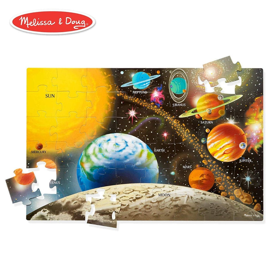 Melissa and Doug Floor Puzzles Melissa and Doug Solar System Puzzle 48 Piece