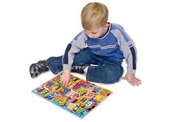 Melissa and Doug Floor Puzzles Melissa & Doug - Jumbo ABC Chunky Puzzle - 26pc