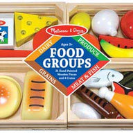 Melissa and Doug In the Kitchen M&D Food Groups 24 pieces