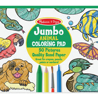 Melissa and Doug Paper Craft Melissa and Doug Jumbo Colouring Pad - Animals