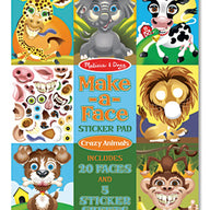 Melissa and Doug Paper Craft Melissa and Doug Make-a-Face - Crazy Animals